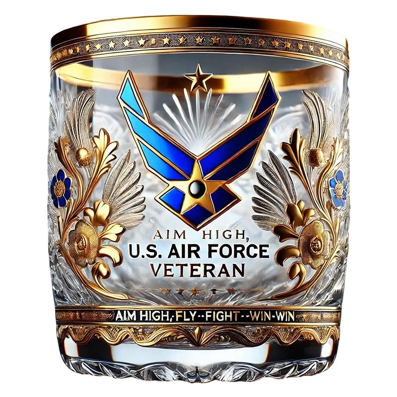 Glosrity Graddi Veteran Tribute Glass