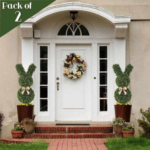 🔥Easter Hot Sale 49% OFF🌳🐇Artisan-Crafted Bunny Topiary Trees💥