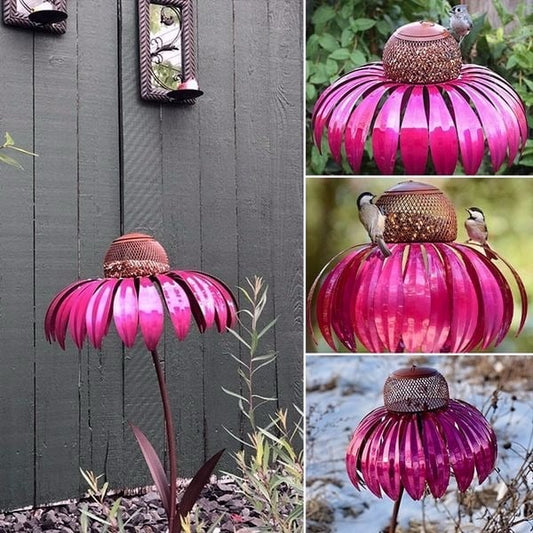 Glosrity  Outdoor Flower Bird Feeder 🌹Spring Decoration💖