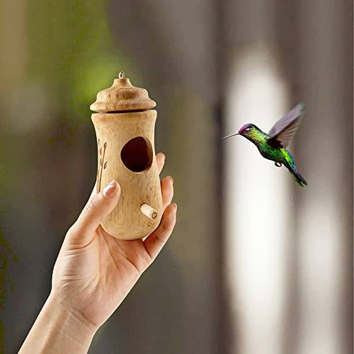 Glosrity Wooden Hummingbird House