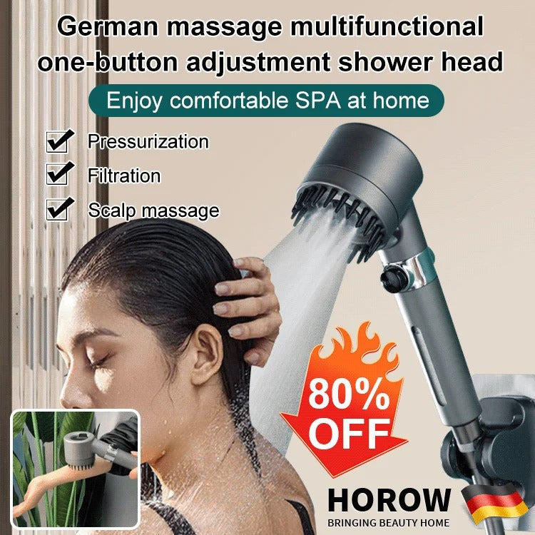 Glosrity German multifunctional massage shower