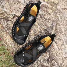 Load image into Gallery viewer, Men&#39;s Outdoor Wading Beach Shoes Mesh Non-slip Hole Sandals
