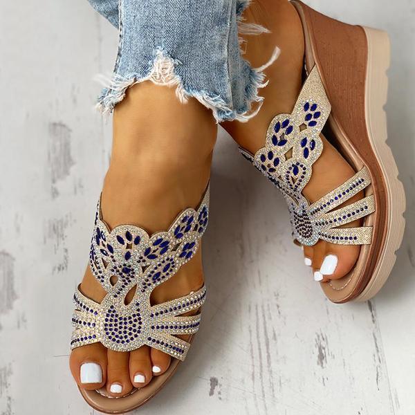 Women's Platform Wedge Casual Sandals