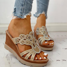 Load image into Gallery viewer, Women&#39;s Platform Wedge Casual Sandals
