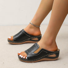 Load image into Gallery viewer, Women&#39;s summer beach open toe slippers
