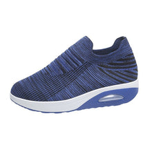 Load image into Gallery viewer, Women&#39;s low top fly woven casual sneakers
