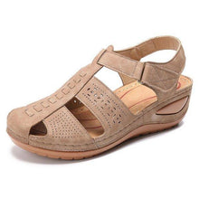 Load image into Gallery viewer, Women&#39;s Sandals Round Toe Wedge Sandals
